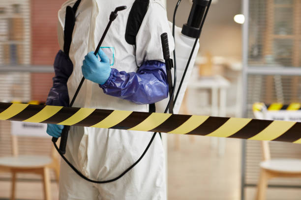 Professional Blood Cleanup technician working in Wilkinson, IN